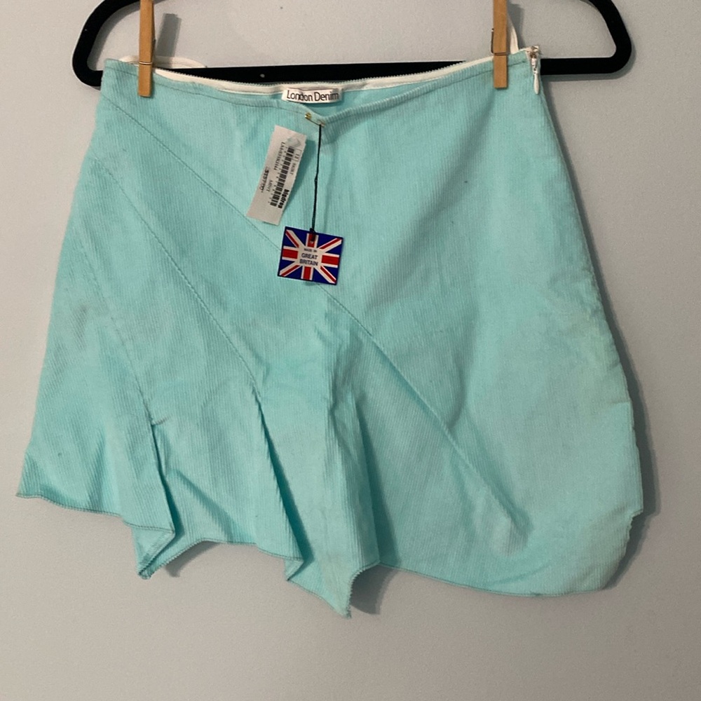 Teal skirt